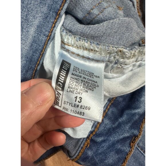 Hammer Jeans Distressed Skinny Denim Blue Women’s Size 13 - Picture 5 of 6
